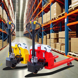 Nieuwe Zware 2 Ton 3ton Volledig Elektrische Rwd <span class=keywords><strong>Pallet</strong></span> Truck Jack Polyurethaan Band Semi-Elektrische <span class=keywords><strong>Trolley</strong></span> Grote Capaciteit Voor - Product Image 1