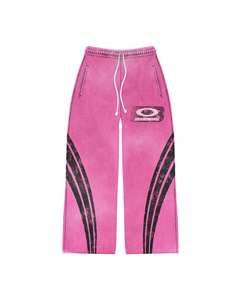 Conjunto Deportivo de Invierno Estilo Urbano con Cremallera, Pantalones Acampanados, Tela y Logotipo Personalizados, Ropa Casual a Rayas para Hombre - Product Image 2