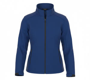 Chaqueta de Forro Polar Personalizada para Mujer, de Piel de Oveja, Impermeable, Cortavientos, Transpirable, de Secado Rápido, con Cierre Completo y Cuello Alto - Product Image 2