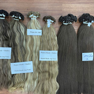 Extensiones de cinta de cabello humano crudo vietnamita 100% de alta calidad Textura suave Stock grande - Product Image 4