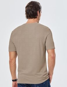 เสื้อยืดพรีเมียมผ้าฝ้ายสำหรับฤดูร้อน แบบยูนิเซ็กส์ สวมใส่สบาย ระบายอากาศได้ดี น้ำหนักเบา แขนสั้น แบบเรียบ - Product Image 3