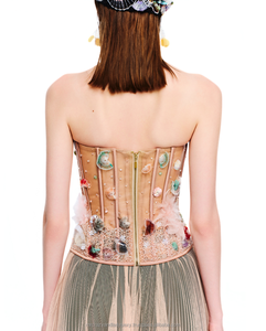 TREASURE <b>Top</b> _ couture luxury <b>top</b> from local brand Vietnam - Product Image 2