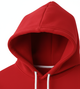 Sudadera de invierno de algodón polar teñida lisa, ecológica, fabricada en fábrica, para hombre, de ajuste holgado y peso pesado, al por mayor - Product Image 6