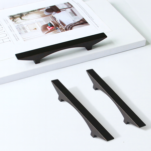 Cheap Price High Quality Zinc Alloy Furniture <b>Pull</b> Modern Minimalist Handle for Kitchen Bathroom Cabinet Closet Cupboard - Product Image 2
