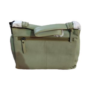 Bolso de Mano Ecológico de Cuero de Grano de Vaca para Accesorios - Product Image 2