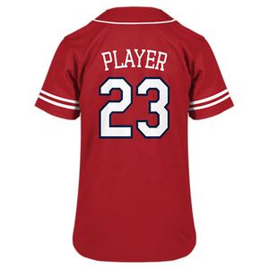 Uniforme de béisbol sublimado juvenil de gran oferta de Año Nuevo 2025 con nombre personalizado y nombre del equipo, camiseta de béisbol, camiseta del equipo de béisbol - Product Image 4