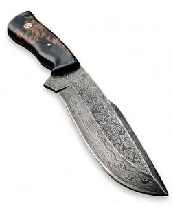 Handcrafted Patterned Steel Utility <b>Craft</b> <b>Tool</b> Hybrid Resin Wood Handle Executive Display Piece - Product Image 6