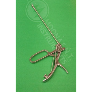 Instrument de broncho-œsophagoscopie Krause, longueur de travail 25 cm, diamètre de la gaine 3,5 mm, poignée Huber détachable, utilisation ORL et gynécologie - Product Image 2