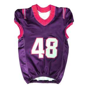 Camisetas de Fútbol Americano Personalizadas para Adultos, Sublimadas, de Manga Corta, Talla Grande, para Entrenamiento - Product Image 4