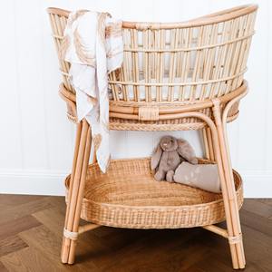 Proveedor de cunas de mimbre hechas a mano para bebés, muebles para recién nacidos, cuna natural para bebés - Product Image 5