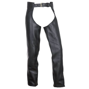 Hot Selling Men's Full Leather <b>Chaps</b> Custom Made Professional Leather Horse <b>Riding</b> Gear Western Style OEM Service Leather <b>Chaps</b> - Product Image 2