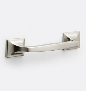 Poignée de tiroir de meuble de cuisine et de chambre à coucher moderne et tendance, en métal rond, personnalisée, en forme de T, nickelée, sur mesure en métal - Product Image 5