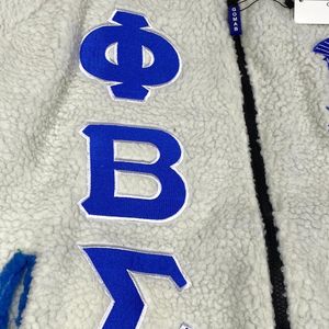 Blouson Bomber Sherpa Phi Beta Sigma pour Homme – Coupe Confortable, Tissu Premium, Vêtement de Fraternité Grecque, Chaud et Décontracté - Product Image 3