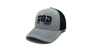 Gorra Trucker Negra Estructurada de Malla para Adulto, Estilo Minimalista y Cómodo, Bordado Personalizable, Fabricada en Vietnam - Product Image 2
