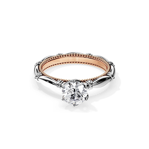 1Carat Lab-Grown Round Cut Diamond <b>Ring</b> Classic 14K Rhodium Plated IGI Certified Engagement & Wedding Party Jewelry - Product Image 3