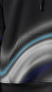 Sweat-shirt unisexe surdimensionné de style streetwear avec impression par sublimation haute définition, conçu pour les marques de mode modernes - Product Image 6