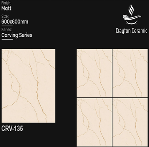 Azulejos de Porcelana de Primera Calidad para Piso, 600x600mm, Antideslizantes, Resistentes a los Ácidos, Esmaltados - Product Image 2