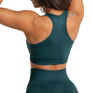 Women tennis bra lightweight stretch breathable fabric quick dry moisture wicking support fit perfect for daily wear - Product Image 5