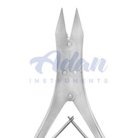 Coupe-ongles professionnel en acier inoxydable Adan Surgical, coupe-ongles robuste pour les ongles des pieds, outil de coupe des ongles des mains