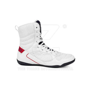 Zapatos de Boxeo de Cuero Hechos a Medida, Transpirables, Diseñados para Brindar Comodidad, Estabilidad y un Rendimiento Duradero Durante el Entrenamiento - Product Image 1