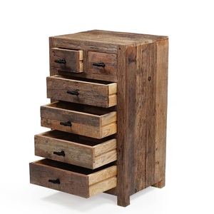 Modern Eco-Friendly Solid Wood Living Room <b>Cabinet</b> with 2 Drawers <b>Storage</b> Furniture for Home Apartment Hotel Use - Product Image 3