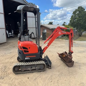 Wholesale Price U17-3 <b>Mini</b> Excavator For Construction with Rotating <b>Drill</b> Head Enclosed Cab for Small Projects - Product Image 4