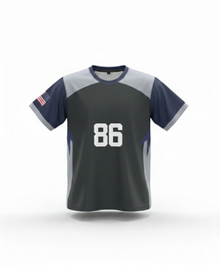 Camiseta Moderna de Corte Ajustado con Estampado, Unisex, Manga Corta, Tipo Polo - Product Image 4