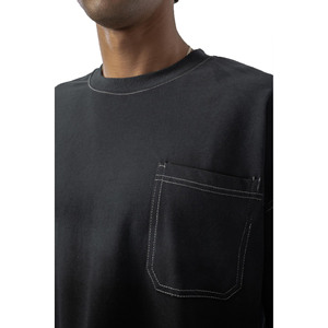 เสื้อยืดแขนสั้นทรงโอเวอร์ไซส์ผ้าเจอร์ซีย์คอตตอน 100% หนัก 240 กรัม สำหรับผู้ชาย ระบายอากาศได้ดี แห้งเร็ว ไม่หดตัว - Product Image 5