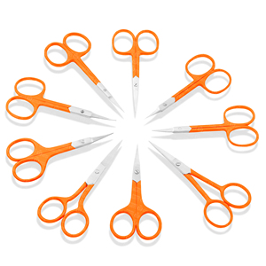 Ciseaux à cuticules droits en acier inoxydable Cutting Expert, outils multifonctionnels pour le nail art et la beauté, qualité industrielle, précision. - Product Image 5