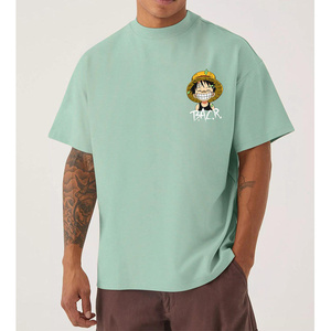 Camiseta de Lujo para Hombre, Calidad Premium, Luffy One Piece, Camiseta Estampada Extra Grande, Camiseta Vintage Extra Grande para Hombre AI-TS-20 - Product Image 1