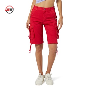 <b>Cargo</b> <b>Shorts</b> Elegant Relaxed Style Perfect Casual Use Offers Practical Storage Great for Outdoor Activities <b>Women</b> <b>Shorts</b> - Product Image 5