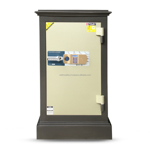 Depository <b>Safe</b> <b>Box</b> WELKO LXS1000 E Gold Black Key <b>Lock</b> 2mm Stainless Steel Fireproof 1000-1200C - Product Image 1