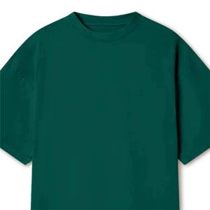 T-shirt surdimensionné pour homme en coton premium, coupe ample à épaules tombantes, style streetwear décontracté - Product Image 3