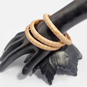 Pulsera decorativa para parejas, brazaletes de alta calidad tejidos a mano, brazaletes de ratán natural. - Product Image 5
