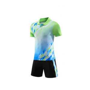 Ensemble de vêtements de tennis professionnels pour hommes, maillot de sport respirant à séchage rapide avec short assorti, léger et athlétique - Product Image 3