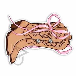 Horse Cow Boy Boot <b>Shoe</b> Lash Tile Sustainable Pink Ribbon Acrylic Eyelash Extension <b>Holder</b> Custom Logo - Product Image 6