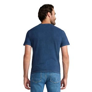 OEM Premium Quality Fashionable Plus Size Men's O-Neck Casual Breathable Eco-Friendly Quick Dry 100% Cotton Jersey Custom - Product Image 6