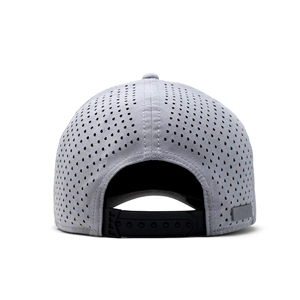 Casquette de baseball unisexe en denim blanc personnalisée, logo brodé 3D, maille perforée, ajustement réglable, pour toutes les saisons, vêtement décontracté, 100% coton - Product Image 6