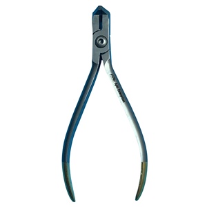 Pince coupe-fil manuelle en acier inoxydable à extrémité distale de sécurité Instrument orthodontique dentaire Pointe TC Instruments chirurgicaux dentaires - Product Image 1
