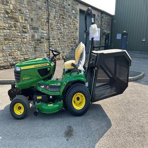 Tondeuse autoportée John-Deere X950R 25 CV, moteur 4 temps à essence, tracteur de jardin à prix réduit, tension 28 V pour la coupe de l'herbe - Product Image 4