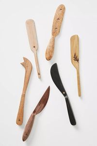 Vente en gros d'usine de couteaux en bois biodégradables jetables avec emballage personnalisé - Product Image 2
