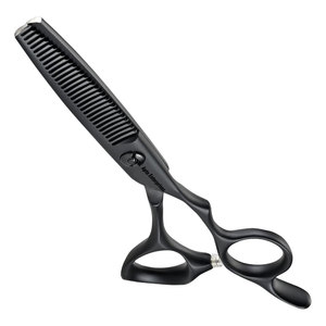 Tijeras de Entresacar Profesionales de Acero Inoxidable con 30 Dientes y Recubrimiento, Cuchillas Duraderas con Diseño de Dientes de Ciervo para un Entresacar Preciso - Product Image 3
