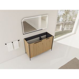 Meuble-lavabo autoportant de 48 po (emballage démontable) sans lavabo, au style unique et durable - Product Image 6
