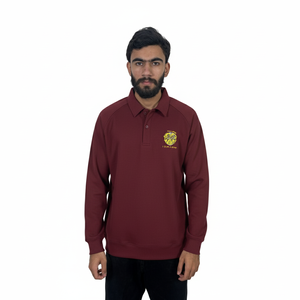 Nueva Colección Otoño Invierno, Camisa Polo de Golf de Manga Larga con Solapa para Hombre, Anti-Pilling, Color Sólido, para Hombre, Europa, Estados Unidos - Product Image 4