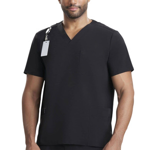 Mens Scrub <b>Tops</b> Custom Printed Clinical Nursing Uniform Shirts OEM Pakistan Manufacturing Export Worldwide - Product Image 1