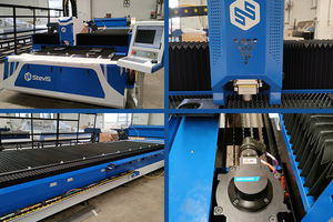 เครื่องตัดไฟเบอร์เลเซอร์โลหะ 3015 ความแม่นยำสูง สำหรับแผ่นบางขนาดเล็ก CNC 2kw 3kw ระบบควบคุม Cypcut รองรับ PLT/AI พร้อมราคา - Product Image 6