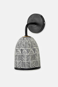 Lampe murale en laiton antique METAL WAVE, design moderne, forme géométrique durable, facile à installer et à entretenir pour l'éclairage de chevet - Product Image 6