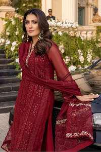Ensemble de mariage et de fête Shalwar Kameez fait main, design brodé de sequins, en mousseline de soie, 3 pièces non cousues, respirant, prix de gros - Product Image 5