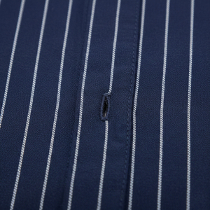 Camisa de Vestir Formal para Hombre, Corte Regular, con Logotipo Personalizado, 100% Algodón, Cuello Alto, Manga Larga, Antiarrugas, Transpirable - Product Image 6