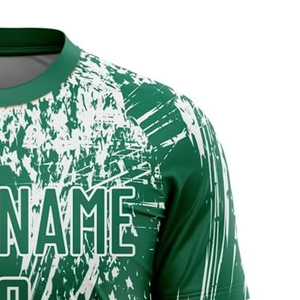 Customized Design Soccer Jersey Sublimation Printed Team 100% Polyester Breathable Quick Dry Short Sleeve Customizable - Product Image 4